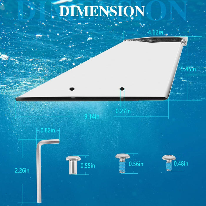 DURAFORCE 27031 Skeg Guard Protector for 1991-2023 Mercury Mercruiser Alpha 1 Generation 2
