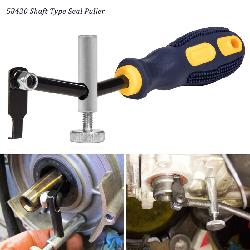 DURAFORCE 58430 Shaft Type Seal Puller Removes Cam Shaft Crank Shaft Seals Automotive Tool