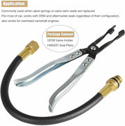 DURAFORCE 36050 Valve Keeper Remover & Valve Stem Seal Pliers & 19700 Air Valve Holder Kit