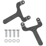 DURAFORCE Rear Bar Pin Flag Nut Kits Shock Mounts for 1984-2001 Jeep Cherokee XJ 4WD 2WD