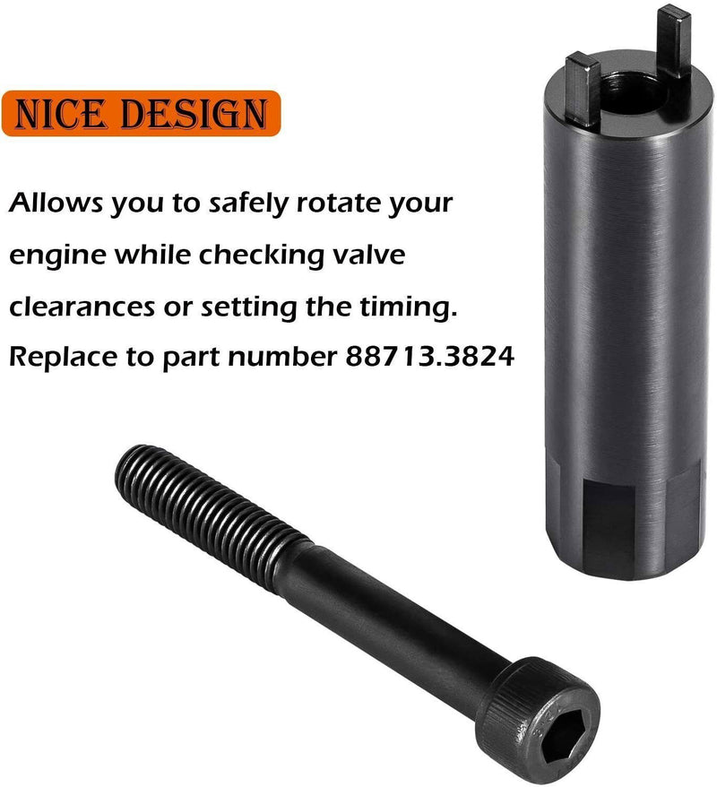 DURAFORCE Crankshaft Turning Tool for Ducati 1098 1198 1199 1299 848 Hypermotard 1990-2020