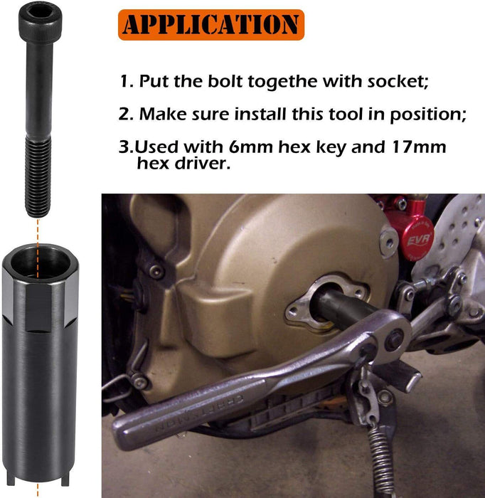 DURAFORCE Crankshaft Turning Tool for Ducati 1098 1198 1199 1299 848 Hypermotard 1990-2020
