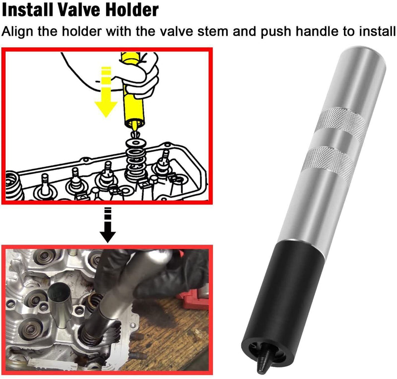 DURAFORCE Valve Keeper Remover and Installer Kit 36050 w/ Valve Stems from 4.5 to 7.5mm