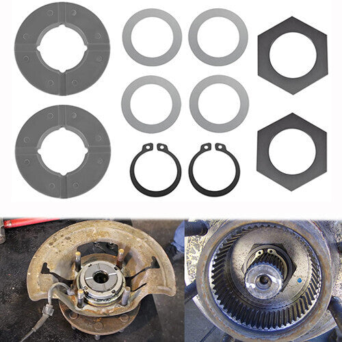 DURAFORCE For 98-04 Ford F250 F350 Excursion Thrust Washer Snap Ring Kit 50 60 Super Duty