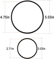 DURAFORCE 385310151 O-Ring Kit for Sealand/Dometic S Series & T Series Pumps 2PCS