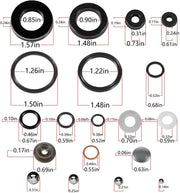 DURAFORCE Floor Jack Seal Repair Kit for Lincoln Walker Model 93642 All Series B C E 2 Ton