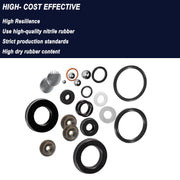 DURAFORCE Floor Jack Seal Repair Kit for Lincoln Walker Model 93642 All Series B C E 2 Ton