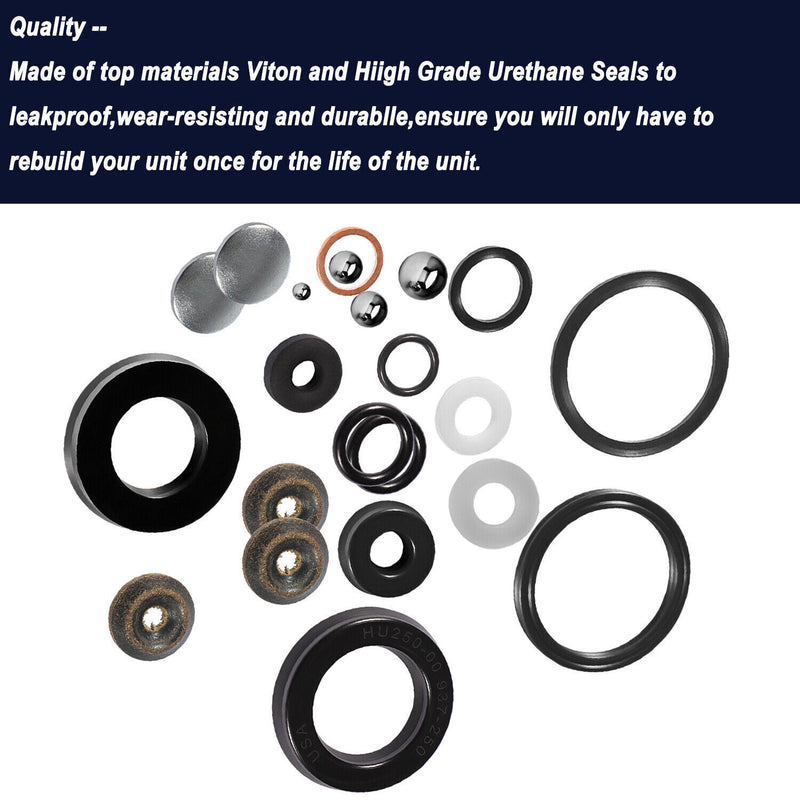 DURAFORCE Floor Jack Seal Repair Kit for Lincoln Walker Model 93642 All Series B C E 2 Ton