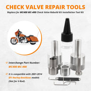 DURAFORCE MC400 for 2001-2014 EFI Harley Davidson Fuel Tool Fuel Check Valve Rebuild Kits
