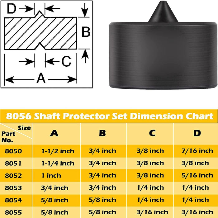 DURAFORCE Shaft Protector For Use With 'Grip-O-Matic' pullers or Push-Pullers # OTC 8056