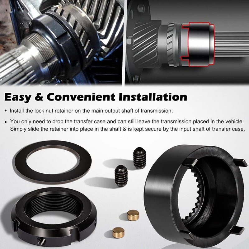 DURAFORCE 5th Gear Lock Nut Retainer Kit for Dodge Cummins NV4500 Transmission 1994-2004