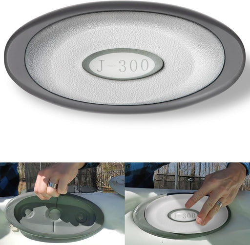 DURAFORCE 2472-824 Spa Oval Pillow Insert + Back Mount for 2004–2018 Jacuzzi J-300 Series