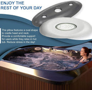 DURAFORCE 2472-824 Spa Oval Pillow Insert + Back Mount for 2004–2018 Jacuzzi J-300 Series