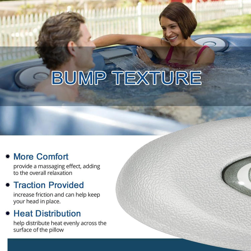DURAFORCE 2472-824 Spa Oval Pillow Insert + Back Mount for 2004–2018 Jacuzzi J-300 Series