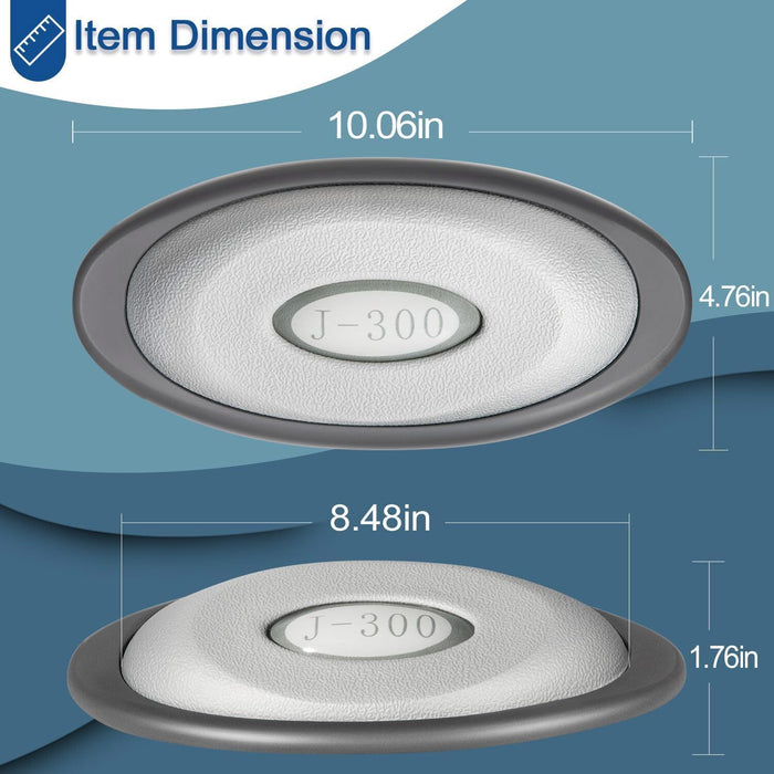 DURAFORCE 2472-824 Spa Oval Pillow Insert + Back Mount for 2004–2018 Jacuzzi J-300 Series