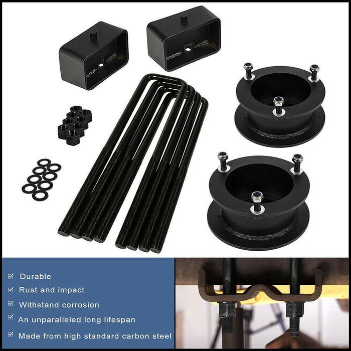 DURAFORCE 3" Front + 3" Rear Full Lift Kit for 1994-2001 Dodge Ram 1500 4WD 2WD Suspension