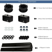 DURAFORCE 3" Front + 3" Rear Full Lift Kit for 1994-2001 Dodge Ram 1500 4WD 2WD Suspension