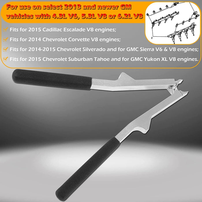 DURAFORCE 6708 EN-51097 Injector Retaining Clip Installer & Remover for 2013 And Newer GM