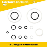 DURAFORCE Floor Jack Seal Repair kit for Costco Arcan Dual Pump Plunger 3 or 3 1/4 Ton