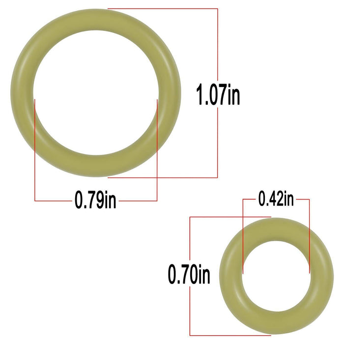DURAFORCE O-Ring Seal Gasket Kit For 1994-2003 Ford 7.3L PowerStroke Diesel Turbo Pedestal