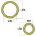 DURAFORCE O-Ring Seal Gasket Kit For 1994-2003 Ford 7.3L PowerStroke Diesel Turbo Pedestal