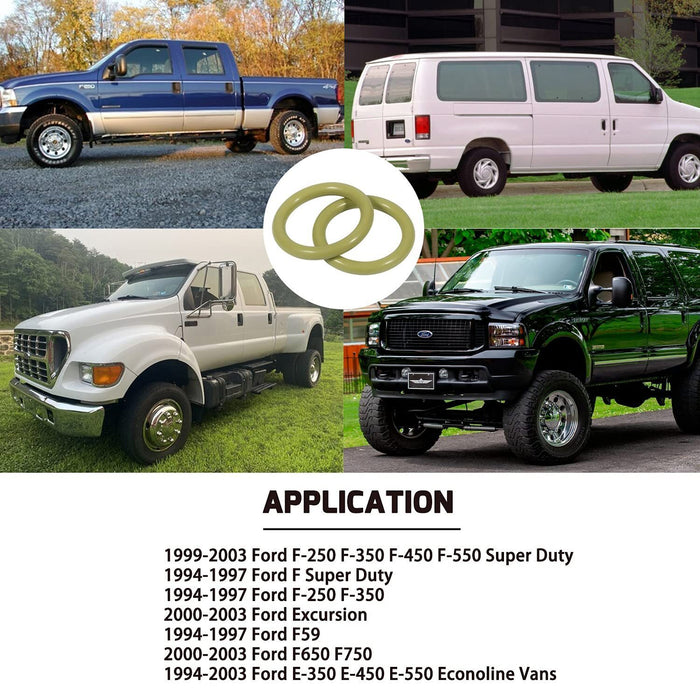 DURAFORCE O-Ring Seal Gasket Kit For 1994-2003 Ford 7.3L PowerStroke Diesel Turbo Pedestal