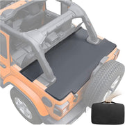 DURAFORCE Cargo Cover Tonneau Cover Shield for 2007-2018 Jeep Wrangler JK Unlimited 4-Door