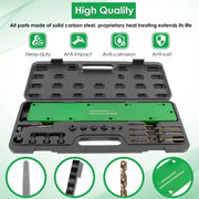 DURAFORCE 71500 Exhaust Manifold Bolt Drill Template Removal Tool Kit for Dodge 5.7L Hemi