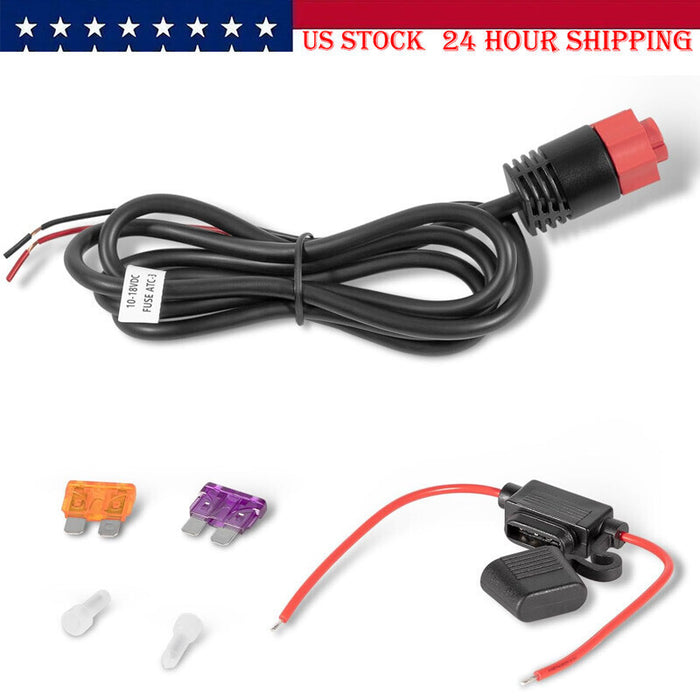 DURAFORCE 2-Wire Power Only Cable for Lowrance HDS/Elite/Elite Ti/Hook/Mark -000-14041-001
