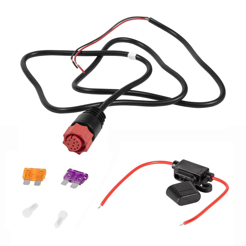 DURAFORCE 2-Wire Power Only Cable for Lowrance HDS/Elite/Elite Ti/Hook/Mark -000-14041-001