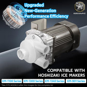 DURAFORCE for Hoshizaki S-0731 KM Water Pump Motor Assembly Ice Machine Motor Replacement