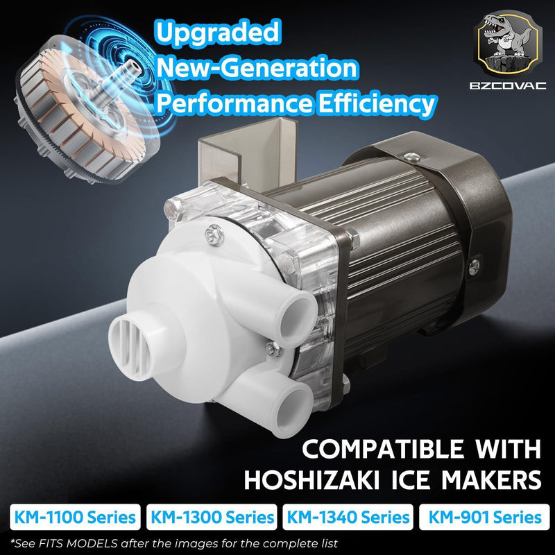 DURAFORCE for Hoshizaki S-0731 KM Water Pump Motor Assembly Ice Machine Motor Replacement