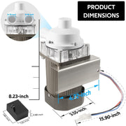 DURAFORCE for Hoshizaki S-0731 KM Water Pump Motor Assembly Ice Machine Motor Replacement