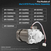 DURAFORCE for Hoshizaki S-0731 KM Water Pump Motor Assembly Ice Machine Motor Replacement