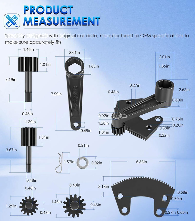 DURAFORCE Torque Leverage Tool for Classic Vw Bug Volkswagen Beetle Remove 36mm Axle Nut