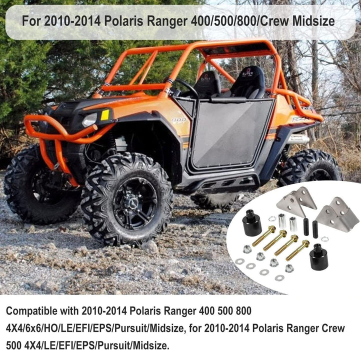 DURAFORCE 2" Front Rear Full Lift Kit for Polaris Ranger 400/500/800 2010-2014 Crew UTV