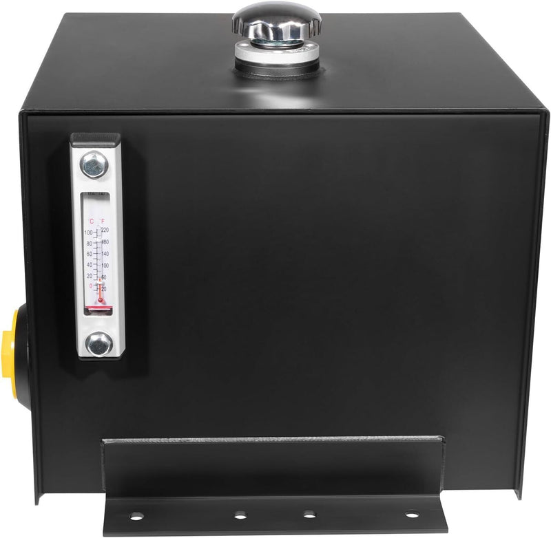 DURAFORCE 7-Gallon Hydraulic Fluid Reservoir Tank 14 Gauge Steel for Hydraulic Systems