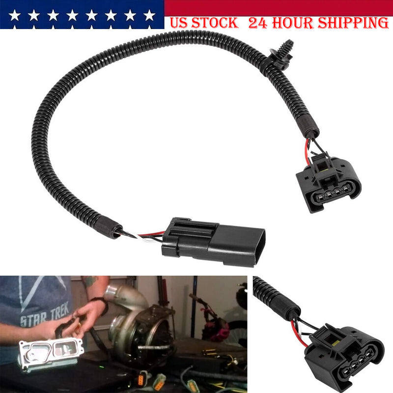 DURAFORCE For Dodge Ram Cummins 6.7L VGT HE300VG Turbocharger Actuator Adapter Harness