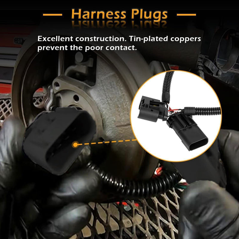 DURAFORCE For Dodge Ram Cummins 6.7L VGT HE300VG Turbocharger Actuator Adapter Harness
