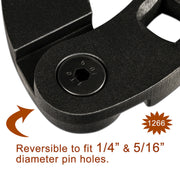 DURAFORCE 1266 & 7463 Gland Nut Wrench for Hydraulic Cylinder Nuts 2" to 6", 1" to 3-3/4"