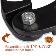 DURAFORCE 1266 & 7463 Gland Nut Wrench for Hydraulic Cylinder Nuts 2" to 6", 1" to 3-3/4"