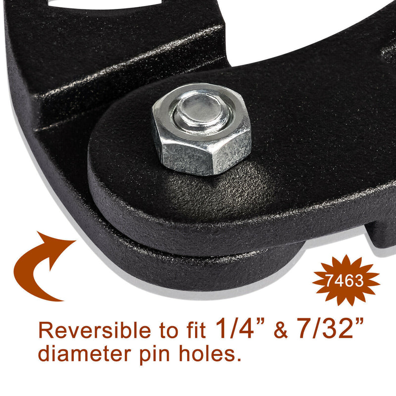 DURAFORCE 1266 & 7463 Gland Nut Wrench for Hydraulic Cylinder Nuts 2" to 6", 1" to 3-3/4"