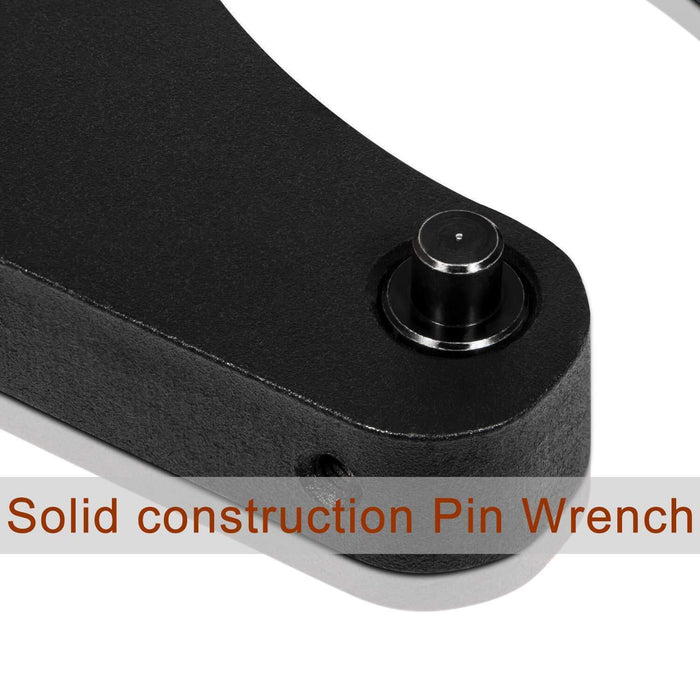 DURAFORCE 1266 & 7463 Gland Nut Wrench for Hydraulic Cylinder Nuts 2" to 6", 1" to 3-3/4"