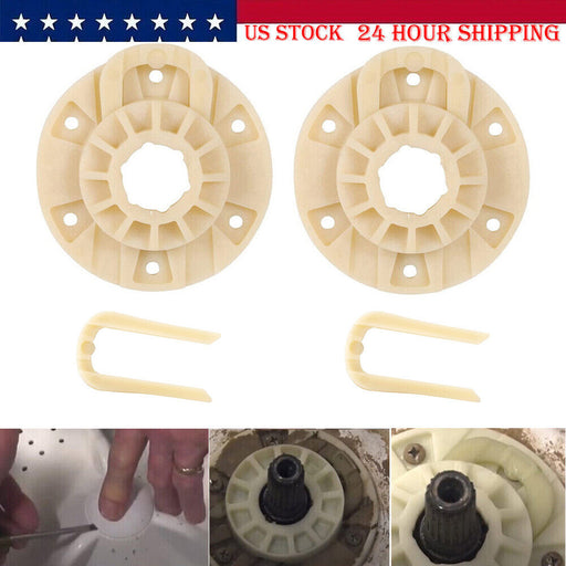 DURAFORCE 2 Set W10528947 Washer Drive Hub Kit for Whirlpool Maytag Kenmore AP5665171