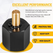 DURAFORCE 9864A 9864 Fuel Rail Block Off Cap for Duramax 6.6L 07-18 Dodge Ram Cummins 6.7L