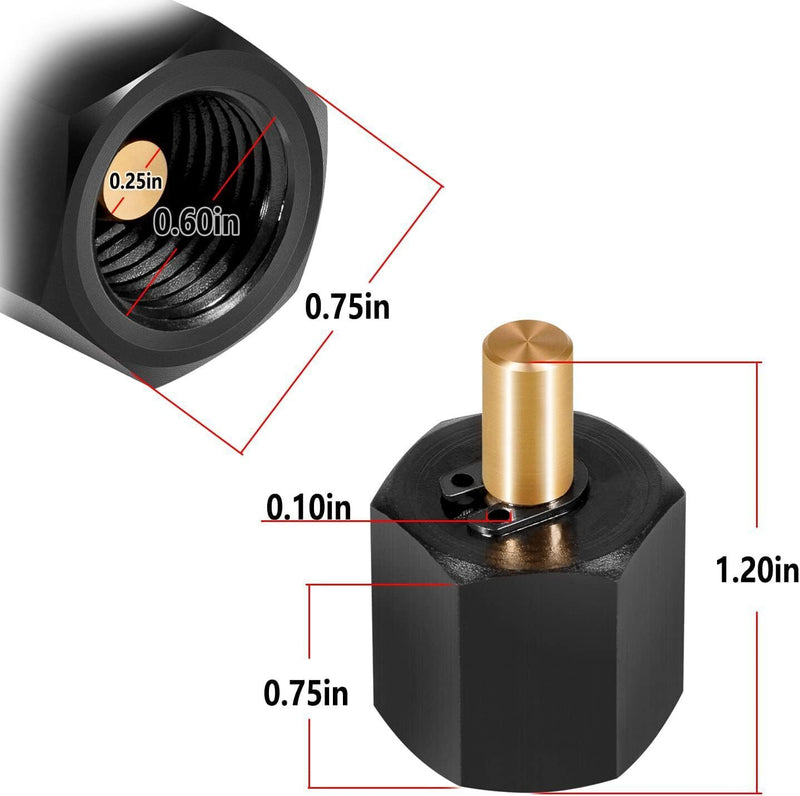DURAFORCE 9864A 9864 Fuel Rail Block Off Cap for Duramax 6.6L 07-18 Dodge Ram Cummins 6.7L