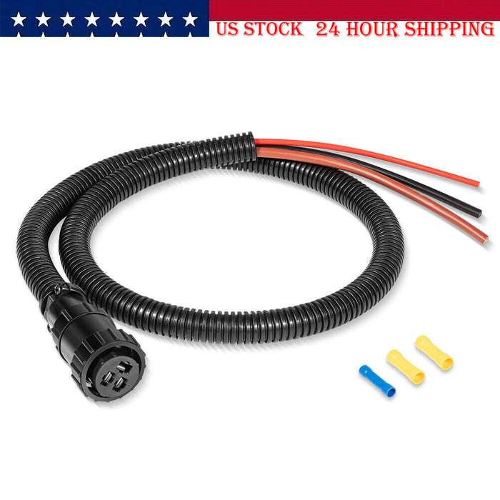 DURAFORCE 187103A1 RE37651 86511459 Aux Power Cord For John Deere Case-IH Ford/New Holland