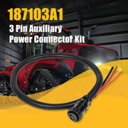 DURAFORCE 187103A1 RE37651 86511459 Aux Power Cord For John Deere Case-IH Ford/New Holland