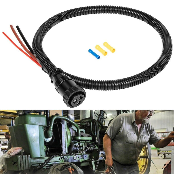 DURAFORCE 187103A1 RE37651 86511459 Aux Power Cord For John Deere Case-IH Ford/New Holland