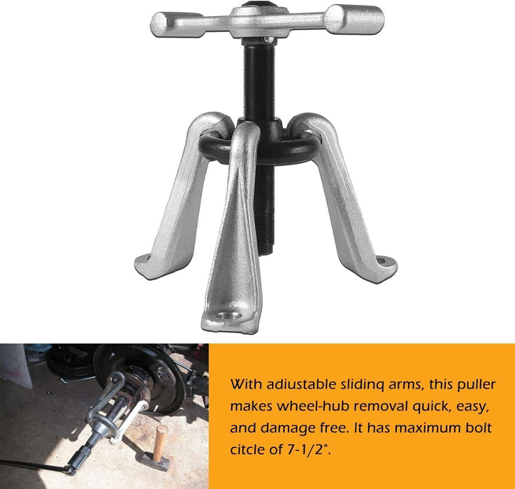 DURAFORCE 7394 Universal Hub Puller Wheel Hub Removal Tool Replace For OTC 7394 Large Size
